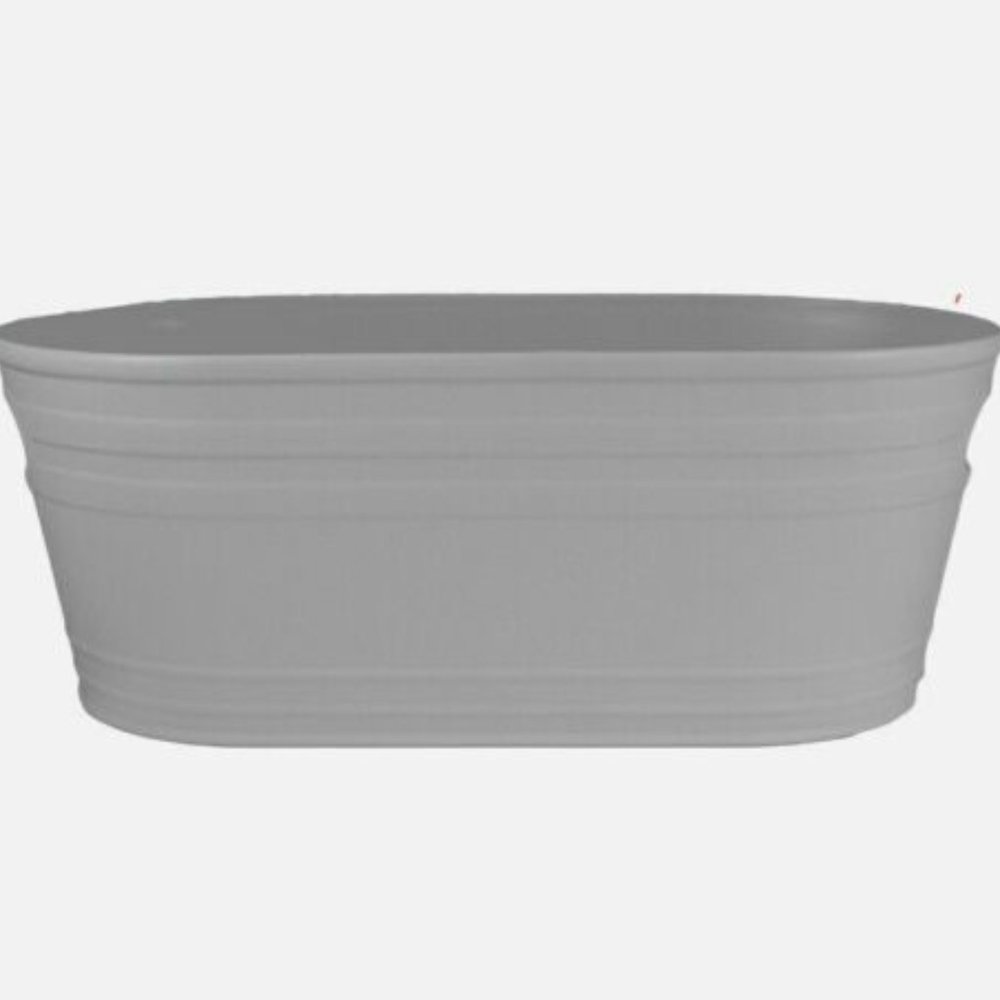 Johnsons Baby Gift Basket Gray Oval Kit
